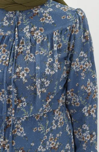 Robe Hijab Indigo 1907-04