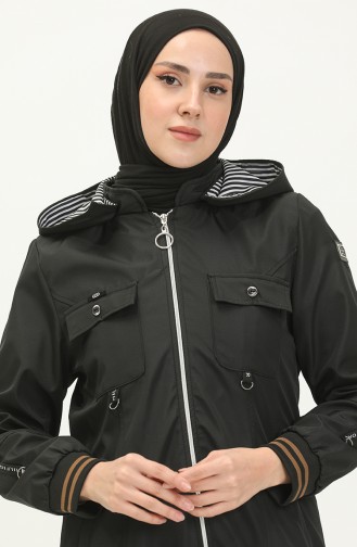 Black Winter Coat 13704