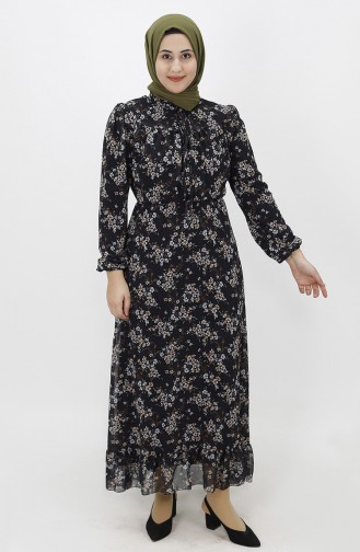 Black Hijab Dress 1907-01