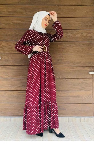 Cherry Hijab Dress 0224SGS.VSN