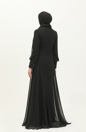 Habillé Hijab Noir 13224