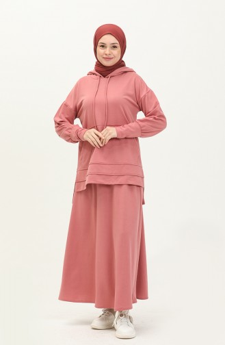 Beige-Rose Anzüge 0004-03