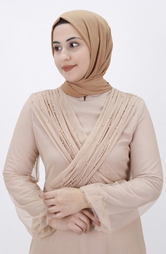 Gems Hijab Evening Dress 2354-01