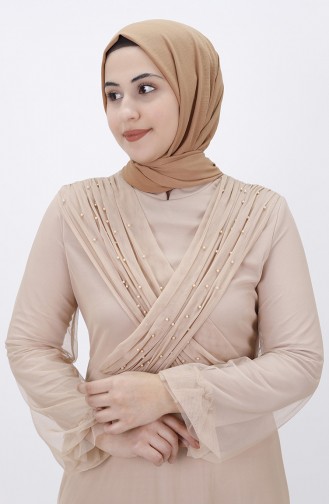 Stein Hijab-Abendkleider 2354-01