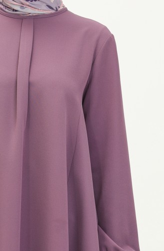 Patlı Tunik 1819-02 Mor