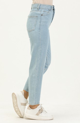 Light Blue Broek 13856