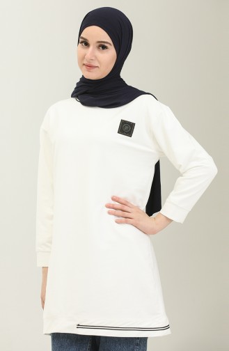 Two Yarn Sports Tunic 2684-05 Ecru 2684-05