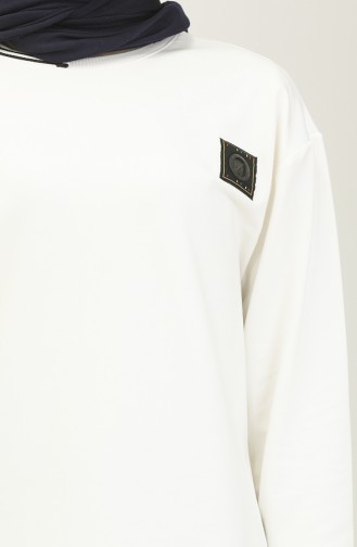 Two Yarn Sports Tunic 2684-05 Ecru 2684-05