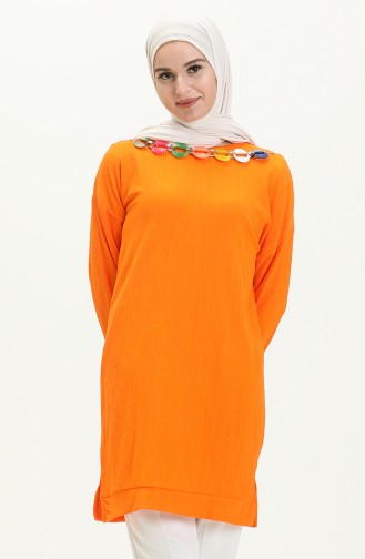 Necklace Tunic 2804-04 Orange 2804-04