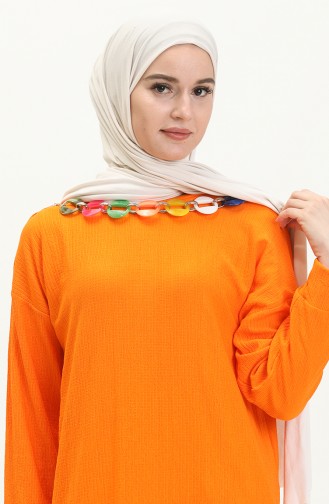 Necklace Tunic 2804-04 Orange 2804-04