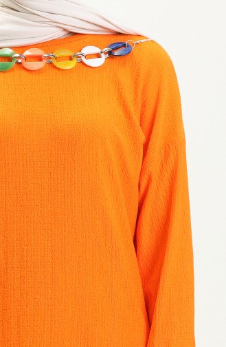 Necklace Tunic 2804-04 Orange 2804-04