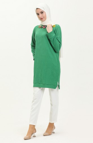 Tunique avec Collier 2804-05 Vert 2804-05