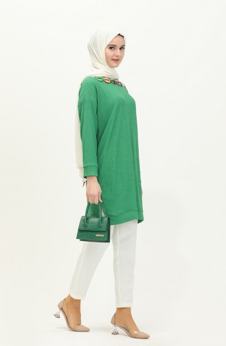 Tunique avec Collier 2804-05 Vert 2804-05