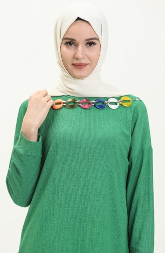 Tunique avec Collier 2804-05 Vert 2804-05