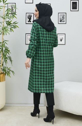 Houndstooth Pattern Cape 11026-01 Green 11026-01