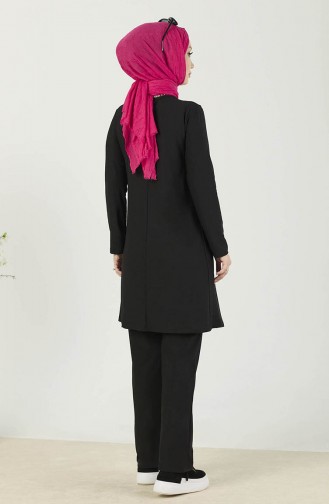 Ensemble Tunique Pantalon 10572-02 Noir 10572-02