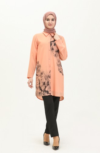 Digital Printed Tunic 0044-04 Onion Peel 0044-04