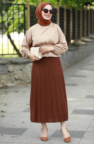 Gimped Tunic 10797-01 Beige 10797-01