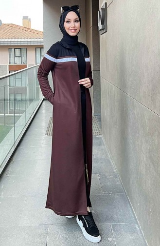 Brown Abaya 11050-02