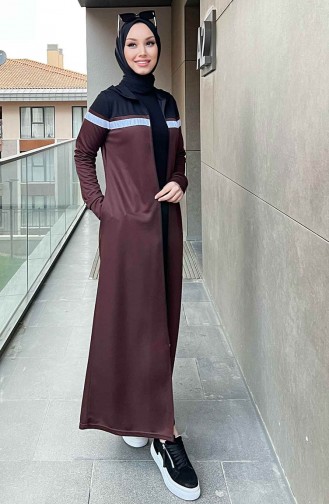 Brown Abaya 11050-02