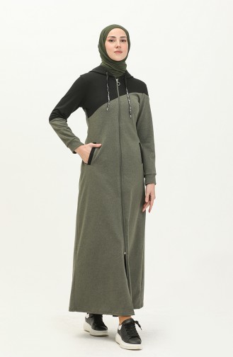 Khaki Abaya 1005MG.HAK