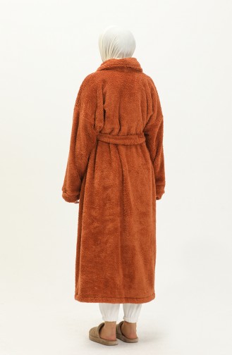 Oyya Welsoft Winter Long Dressing Gown 238484-02 Tan 238484-02