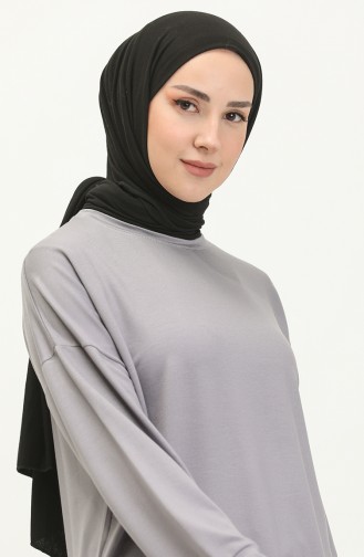 Zwei-Garn-Sport-Tunika 2547A-04 Grau 2547A-04