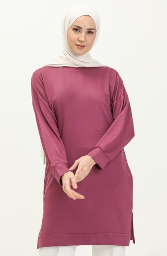 Zwei-Garn-Sport-Tunika 2547A-06 Zwetschge 2547A-06