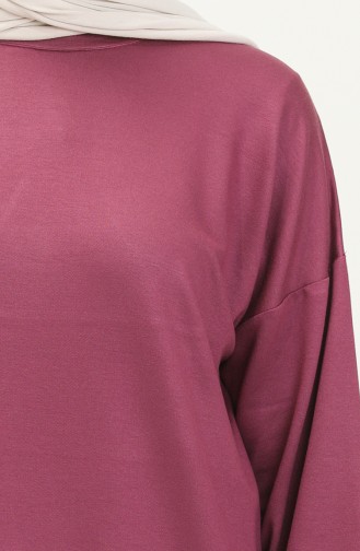 Zwei-Garn-Sport-Tunika 2547A-06 Zwetschge 2547A-06