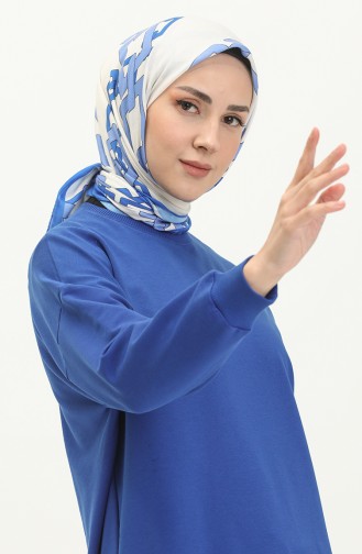 Two Yarn Sports Long Tunic 2548-02 Saxe 2548-02