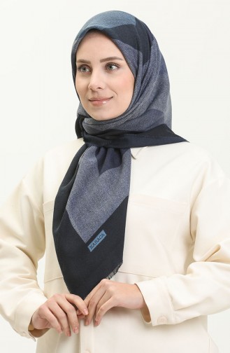 Navy Blue Hoofddoek 80994-03