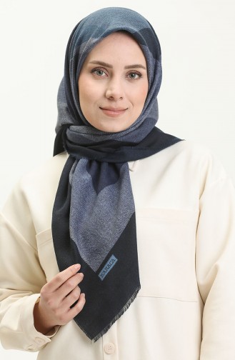 Navy Blue Hoofddoek 80994-03