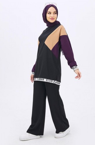 Garnish Two Piece Suit 11057-02 Purple 11057-02