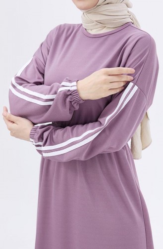 Striped Dress 11068-01 Lilac 11068-01