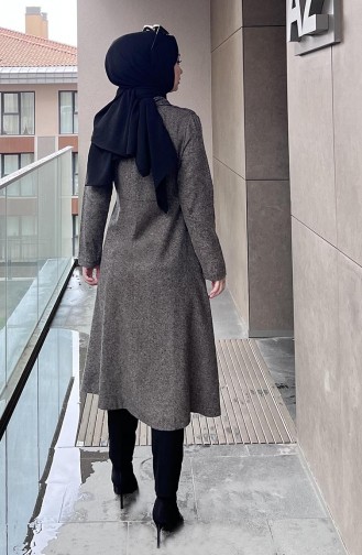 Buttoned Trench Coat 11104-02 Mink 11104-02