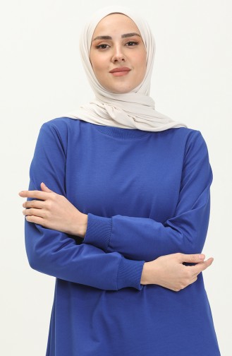 تونيك طويل 1200-03 أزرق ملكي 1200-03