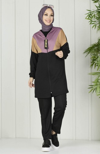 Tunika-Hose mit Reißverschluss Zweier-Set 11060-02 Flieder 11060-02