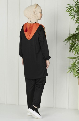 Tunika-Hose mit Reißverschluss Zweier-Set 11060-03 Orange 11060-03