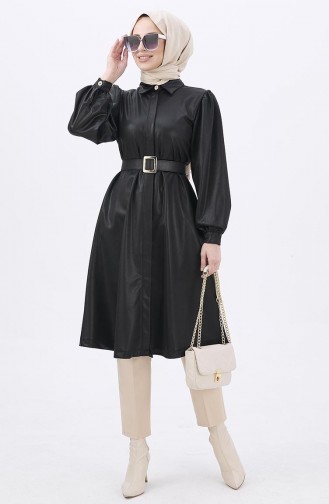 Belted Tunic 11115-02 Black 11115-02