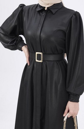 Belted Tunic 11115-02 Black 11115-02