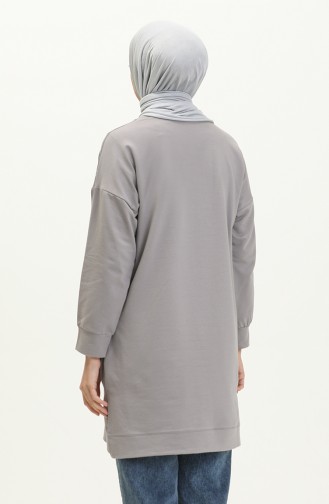 Two Yarn Sports Tunic 2547-02 Gray 2547-02