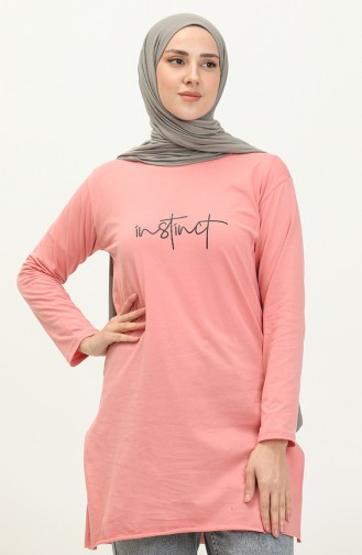 Basic Viscose Tunic 2757-02 Powder 2757-02