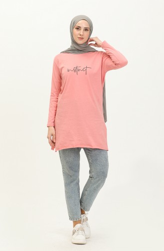 Basic Viscose Tunic 2757-02 Powder 2757-02