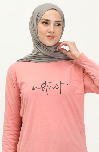 Basic Viscose Tunic 2757-02 Powder 2757-02