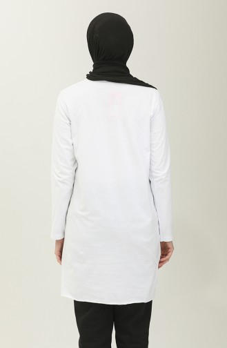 Basic Viscose Tunic 2757-09 white 2757-09