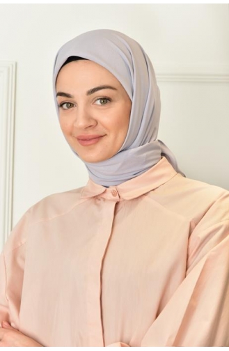 Silver Gray Scarf 000059-01
