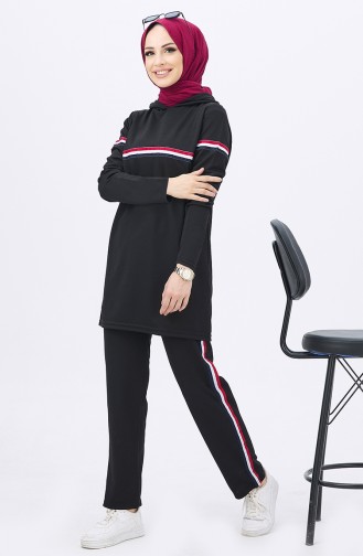 Ensemble Tunique Pantalon 11179-06 Noir 11179-06