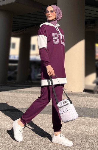 Garnish Two Piece Suit 11301-04 Purple 11301-04