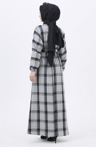 Gray İslamitische Jurk 11162-01