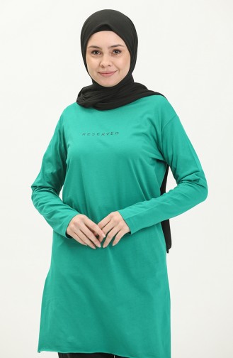 Basic Viskon Tunik 2758-05 Yeşil